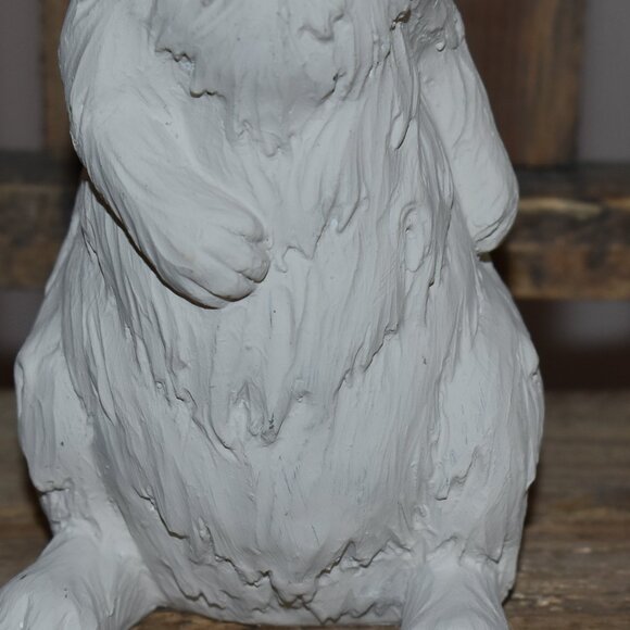 Cute Big Ears Bunny Rabbit Spring Cottage Farmhouse Home Decor - Picture 8 of 12